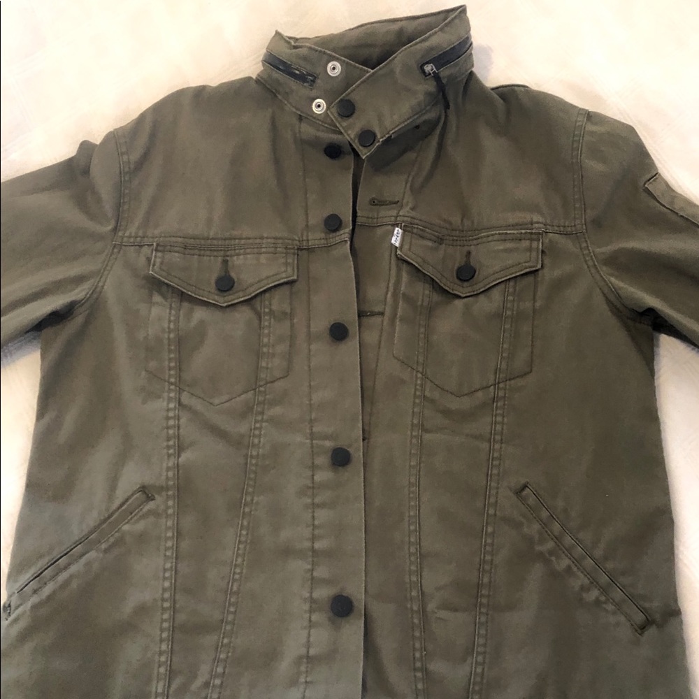 Levi’s mens  green jacket